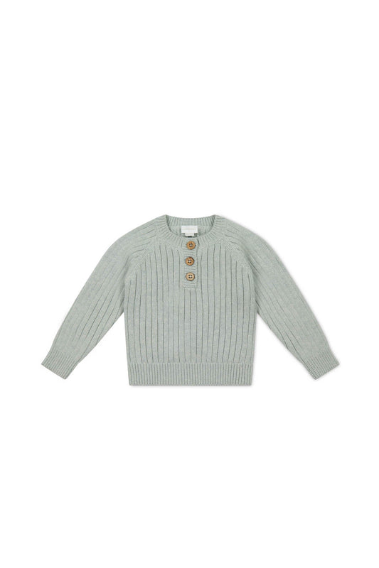 Xander Jumper | Ocean Spray Marle | Jamie Kay