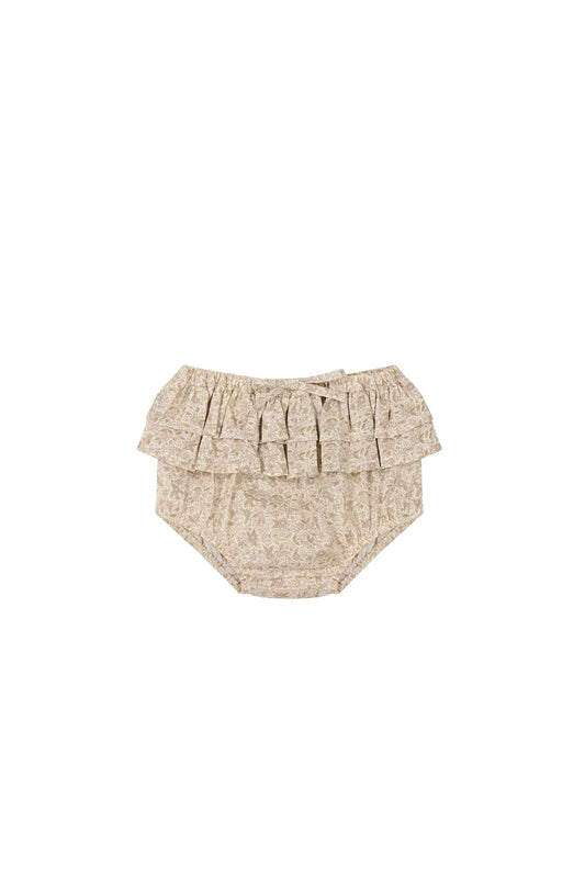 Organic Cotton Frill Bloomer  | Jamie Kay | Lottie Floral
