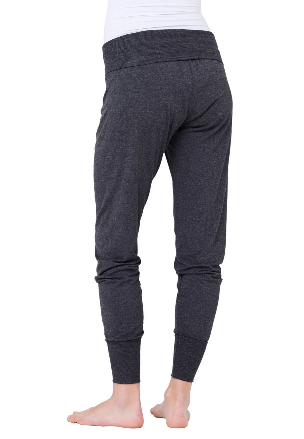 Rib-Knit Maternity Jersey Lounge Pants