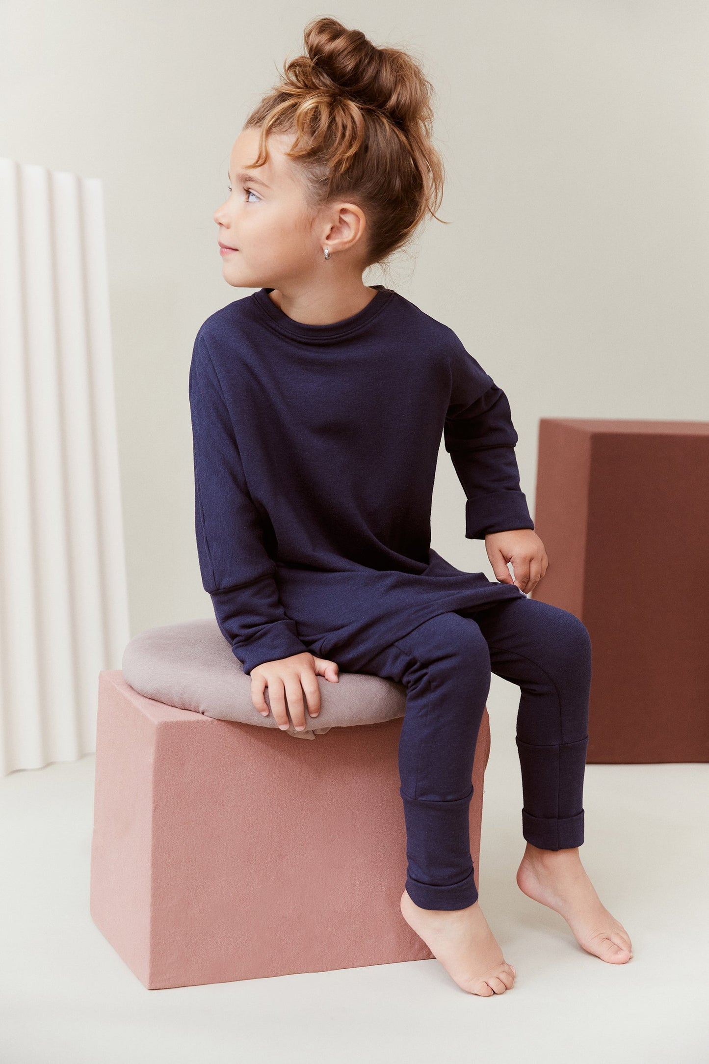 Pantalon évolutif – marine