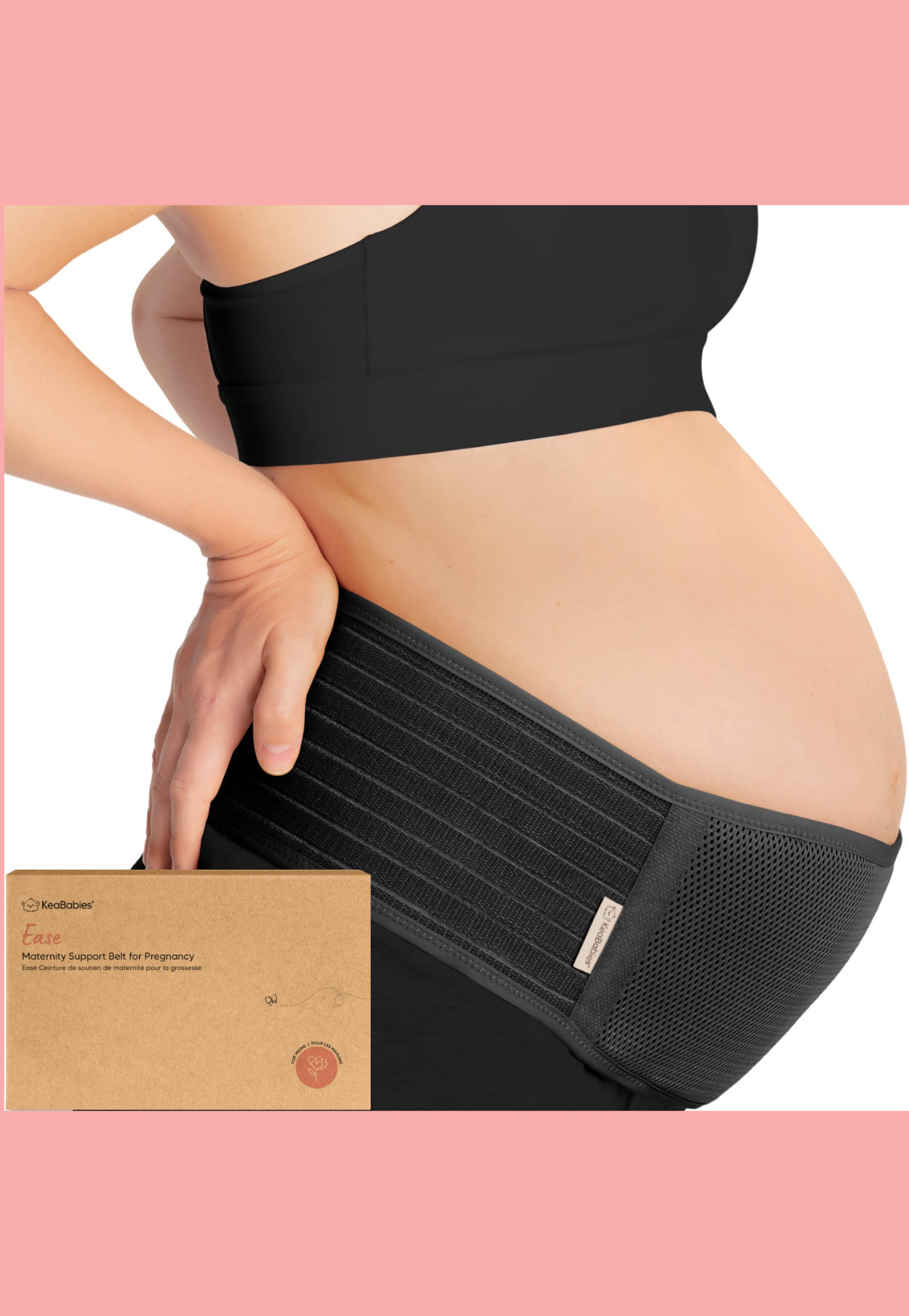 KeaBabies Adjustable Maternity Support Belt