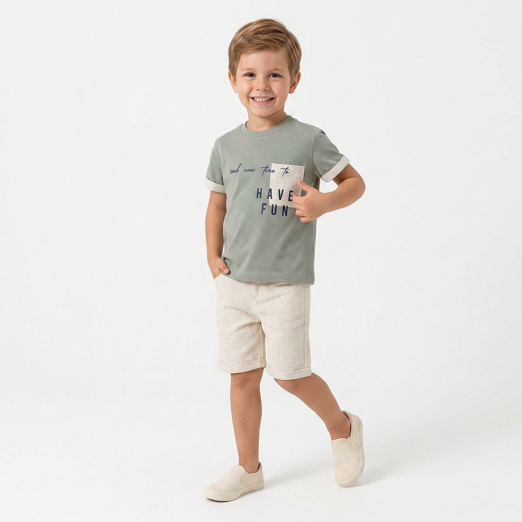 Ensemble short tendance Tyler pour garçon