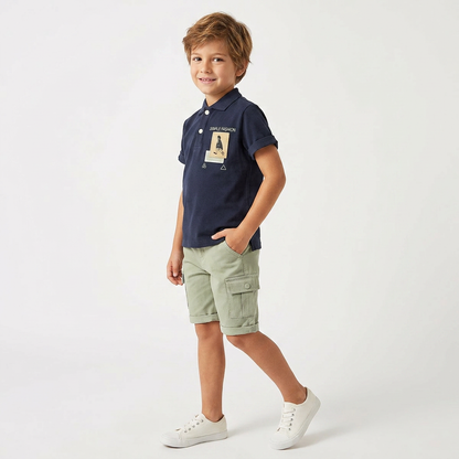 Ensemble polo et short décontracté Caleb