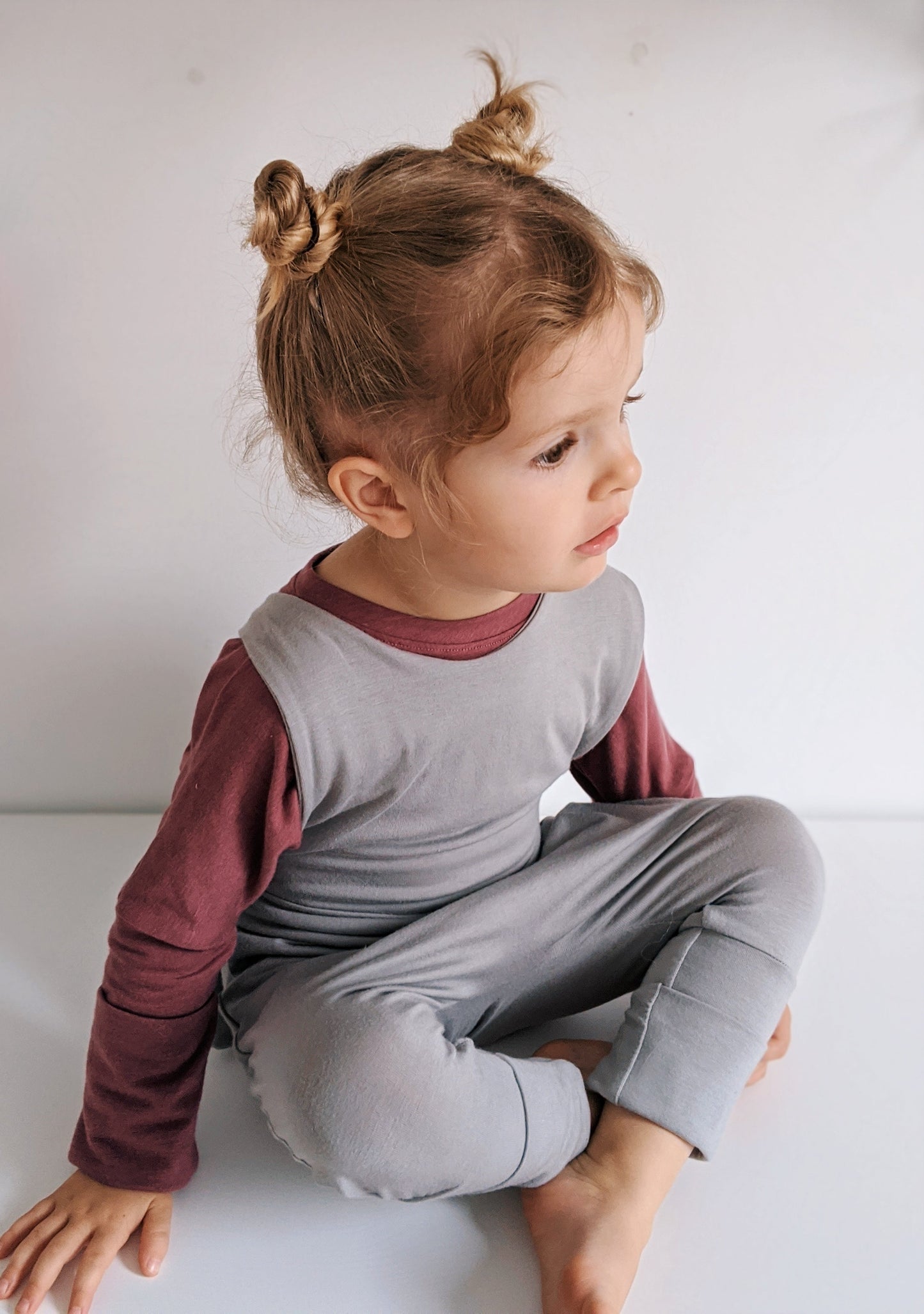 Grow-With-Me Shirt – Rose Brown