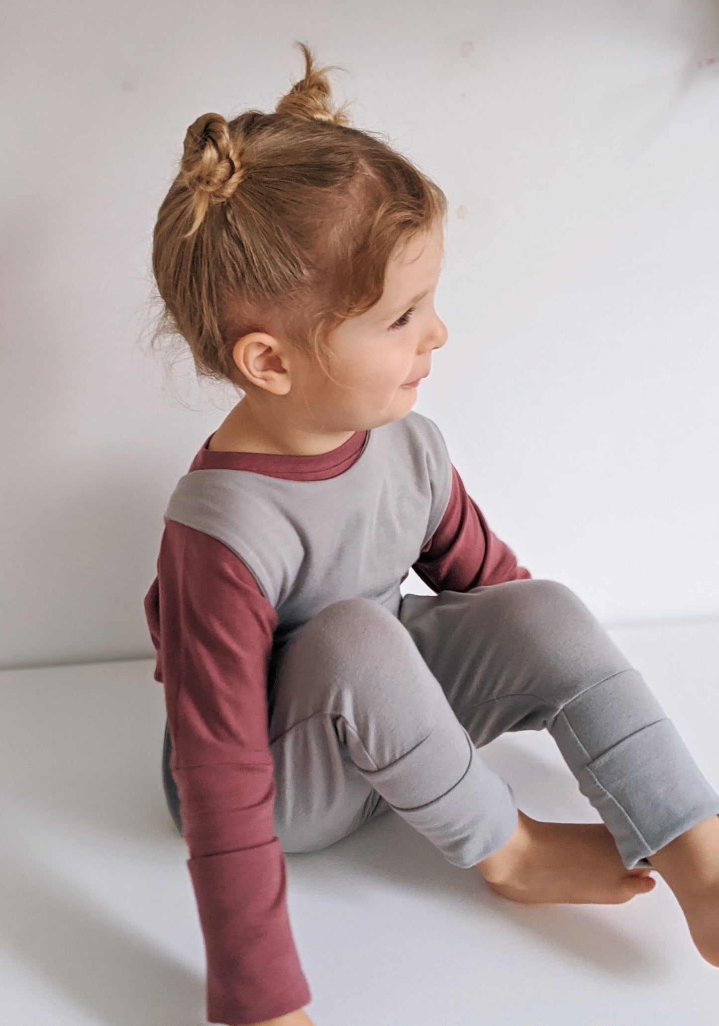 Grow-With-Me Shirt – Rose Brown