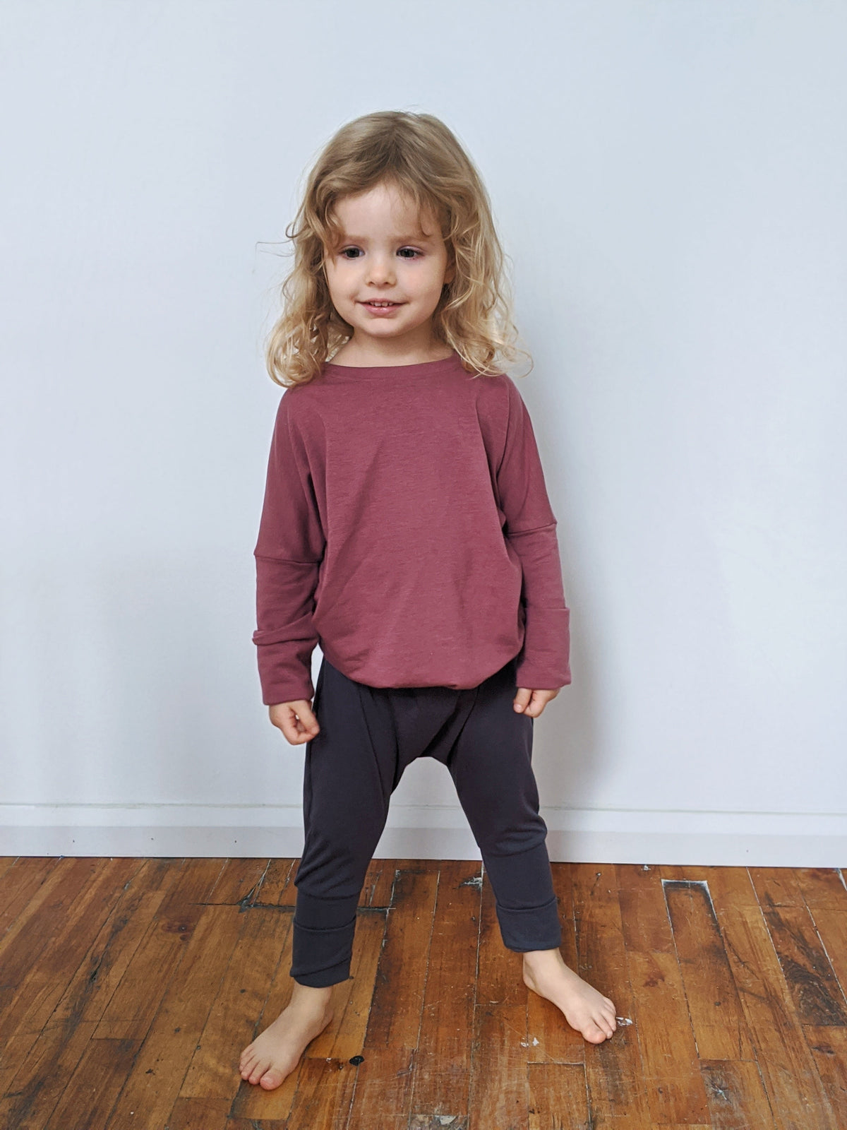 Grow-With-Me Shirt – Rose Brown