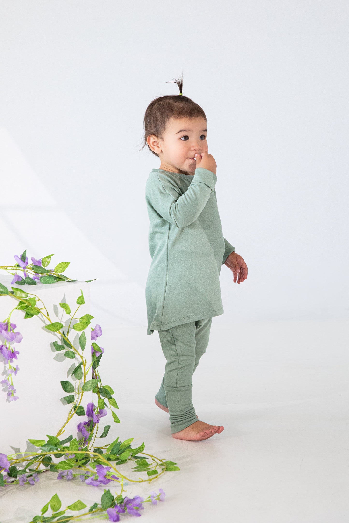 Grow With Me Pants | Sage Green