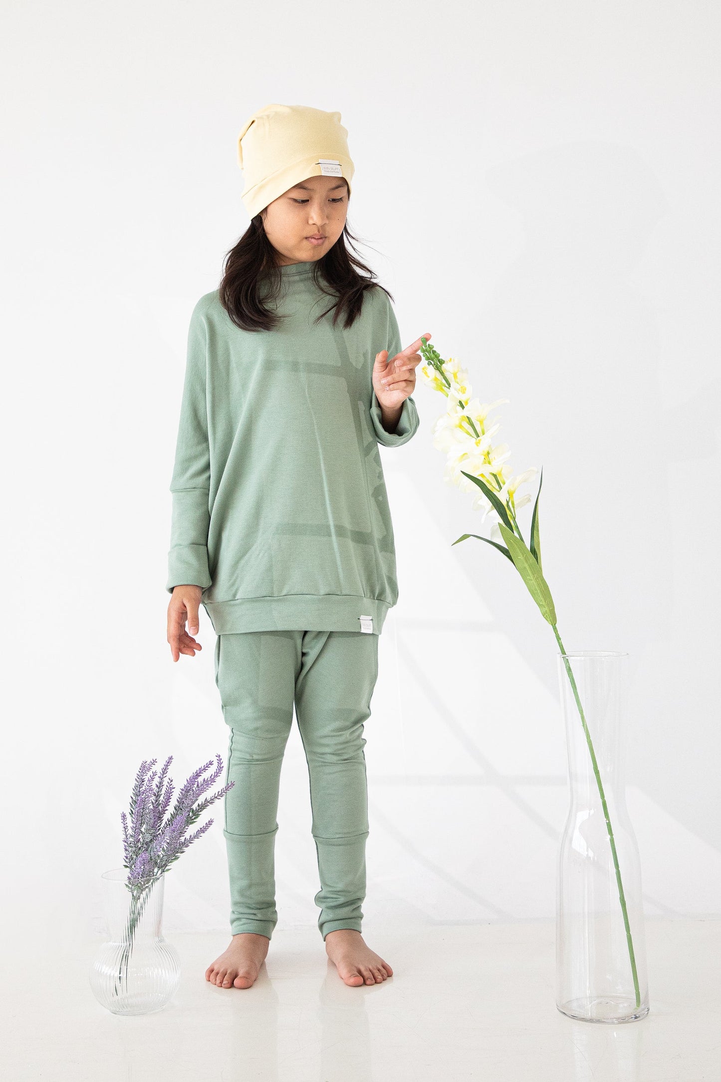 Grow With Me Pants | Sage Green
