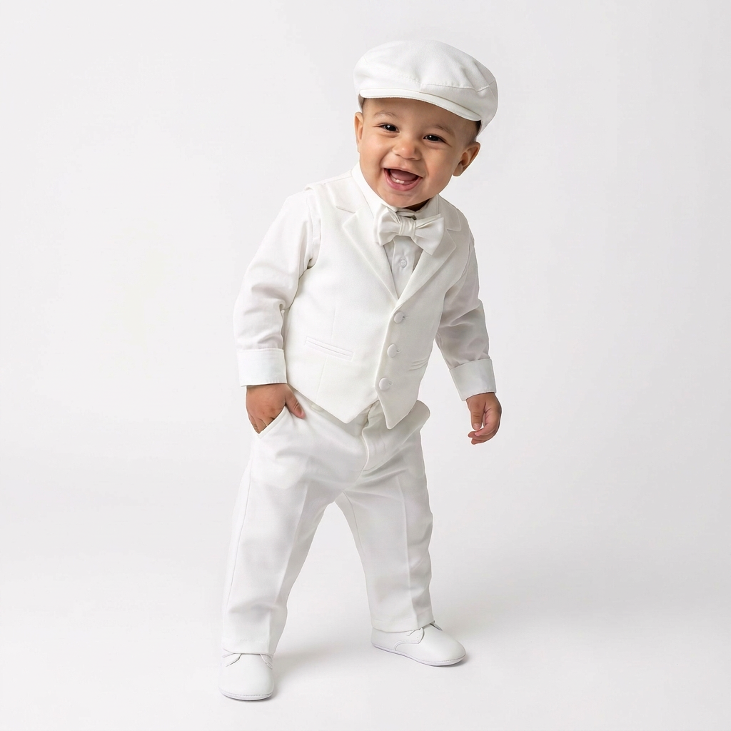 Lucio Baby Vest Set & Hat