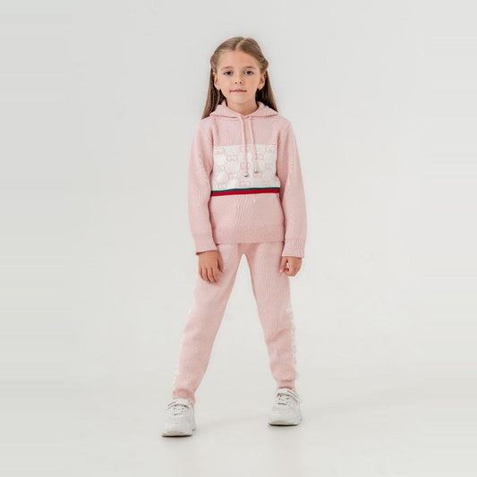 Fancy & Sporty Girls Knit Set