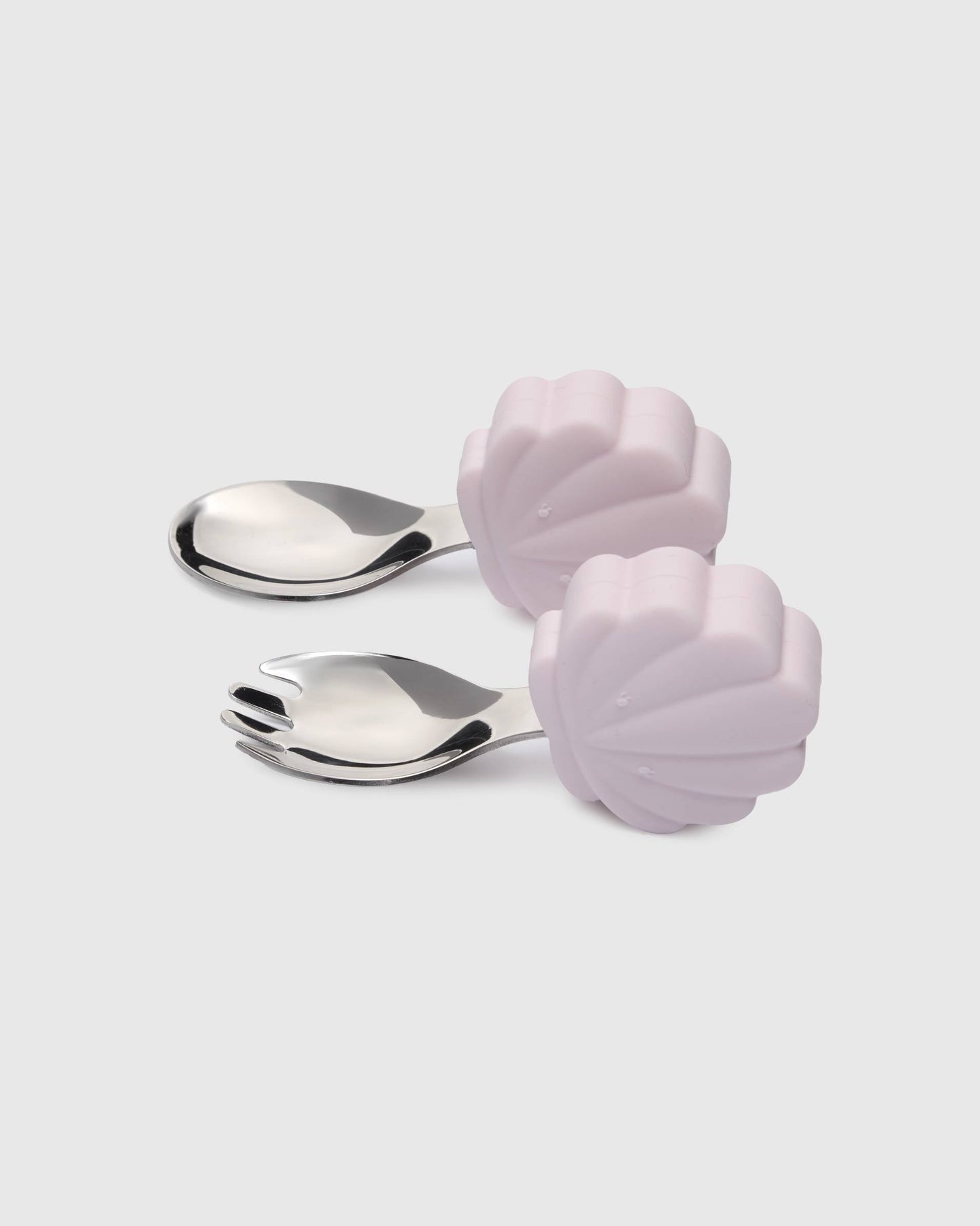 Learning Utensils Set - Skylar Shell