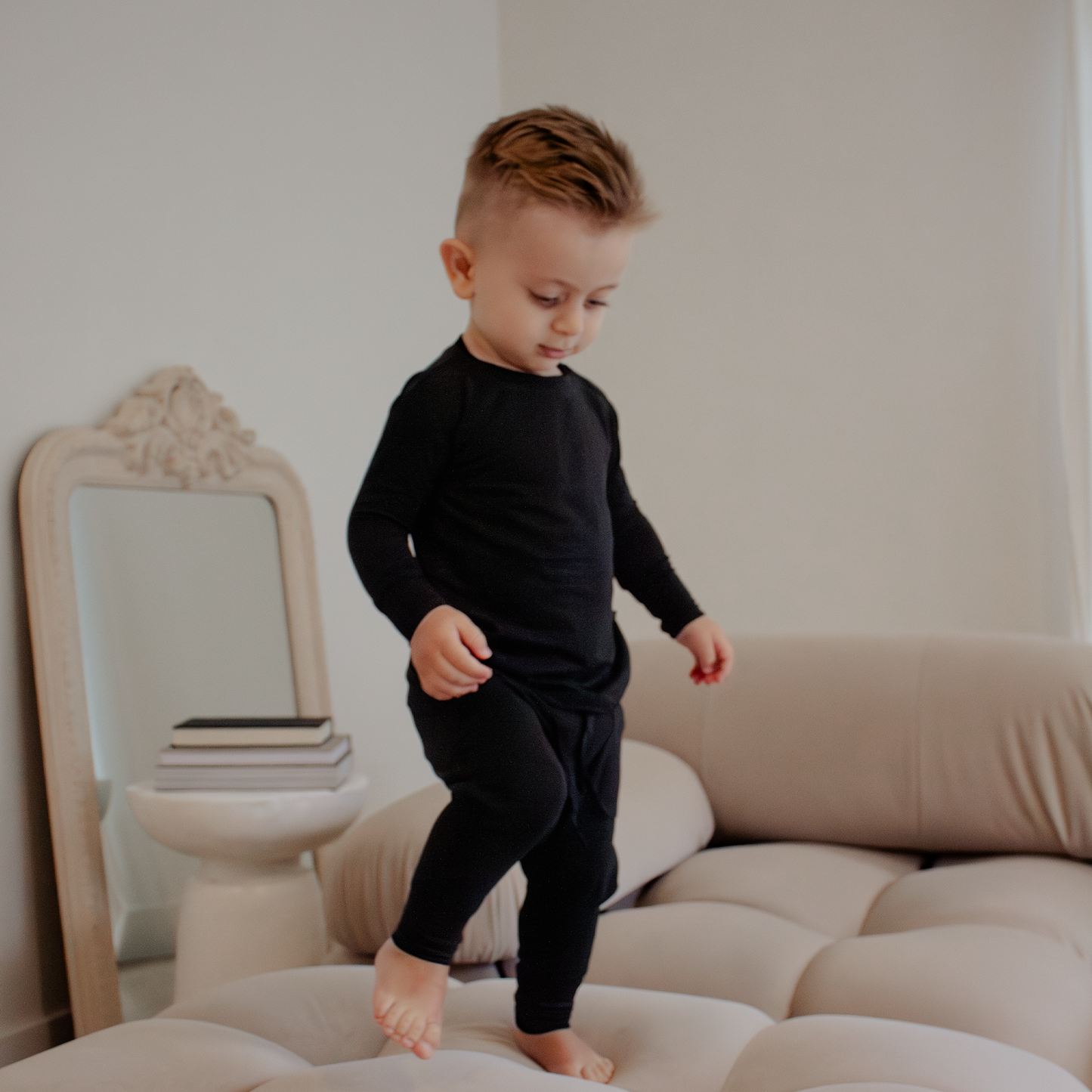 Onyx Bamboo 2-Piece Long Sleeve Jogger Set