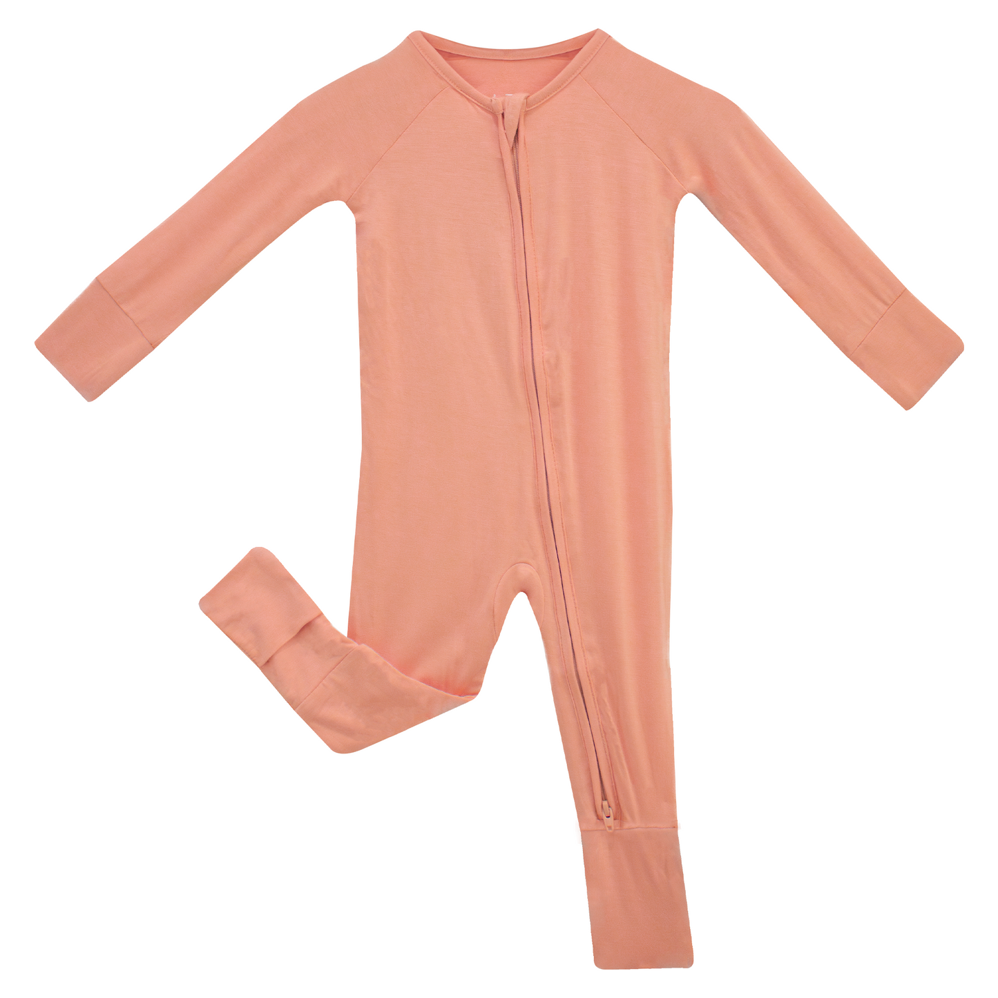 Roseate Bamboo Convertible Zippered Romper