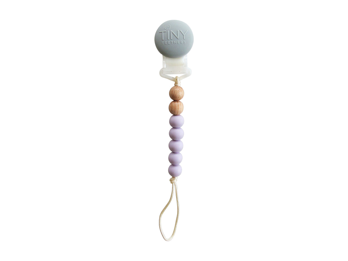 Mini Pacifier Clip | Silicone Clip