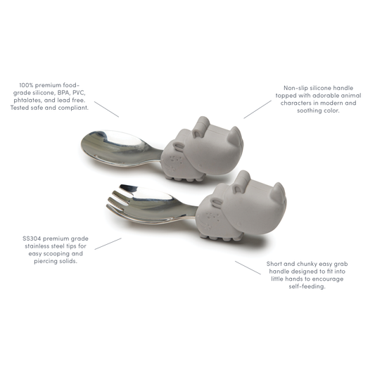Learning Utensils Set - Bunny