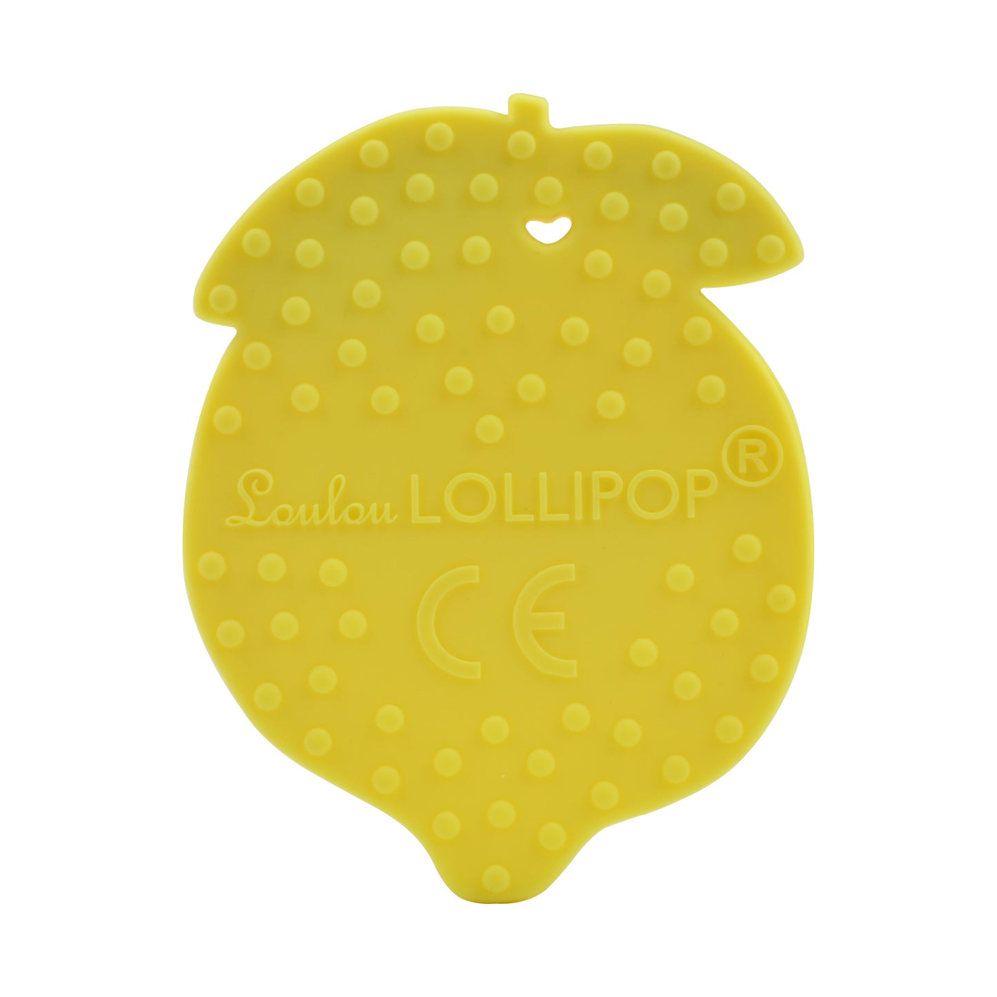 Anneau de dentition simple - Citron