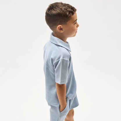 Polo | Bleu Poudré | Miles the Label