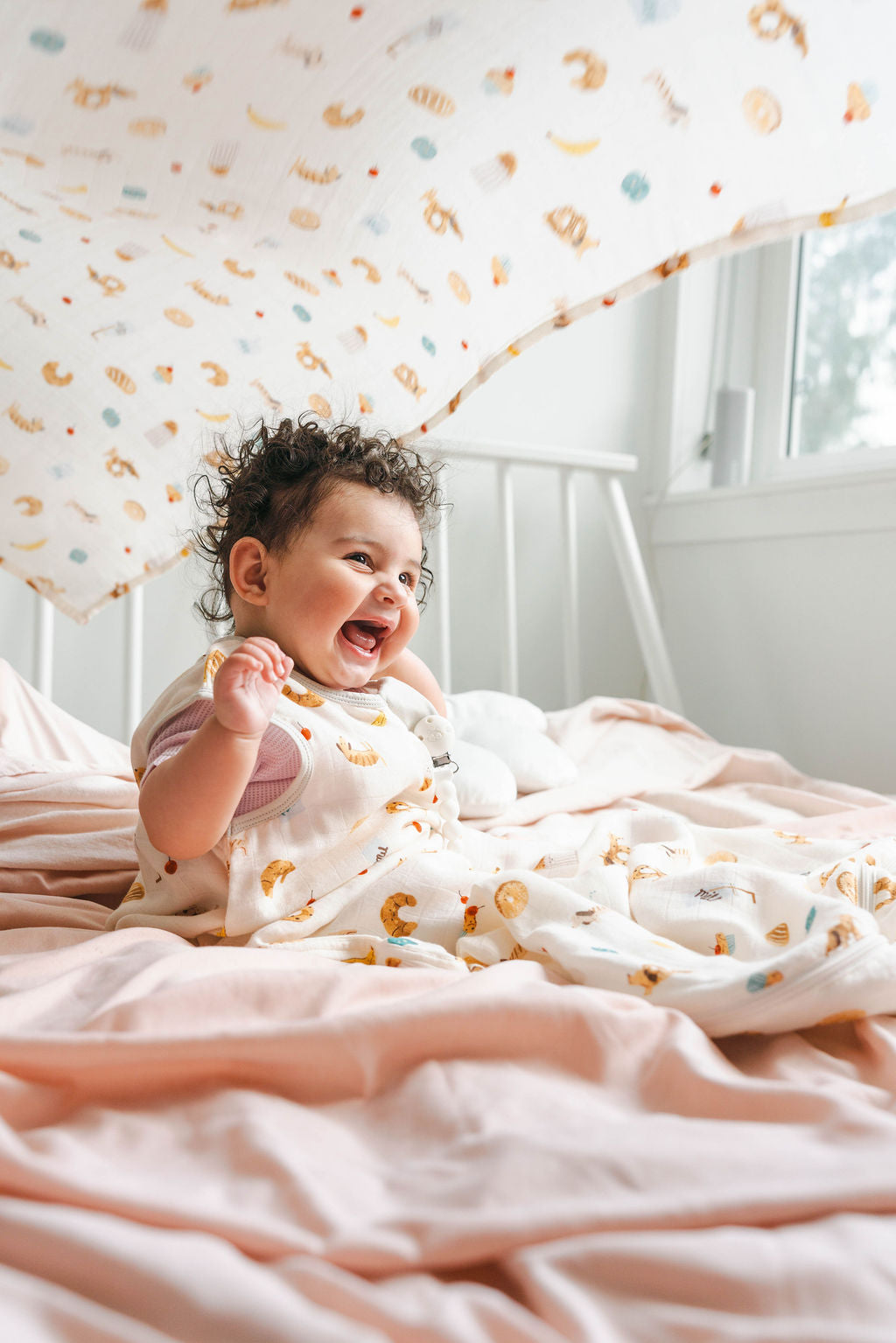 Gigoteuse en mousseline de bambou 0.5 TOG - French Breakfast