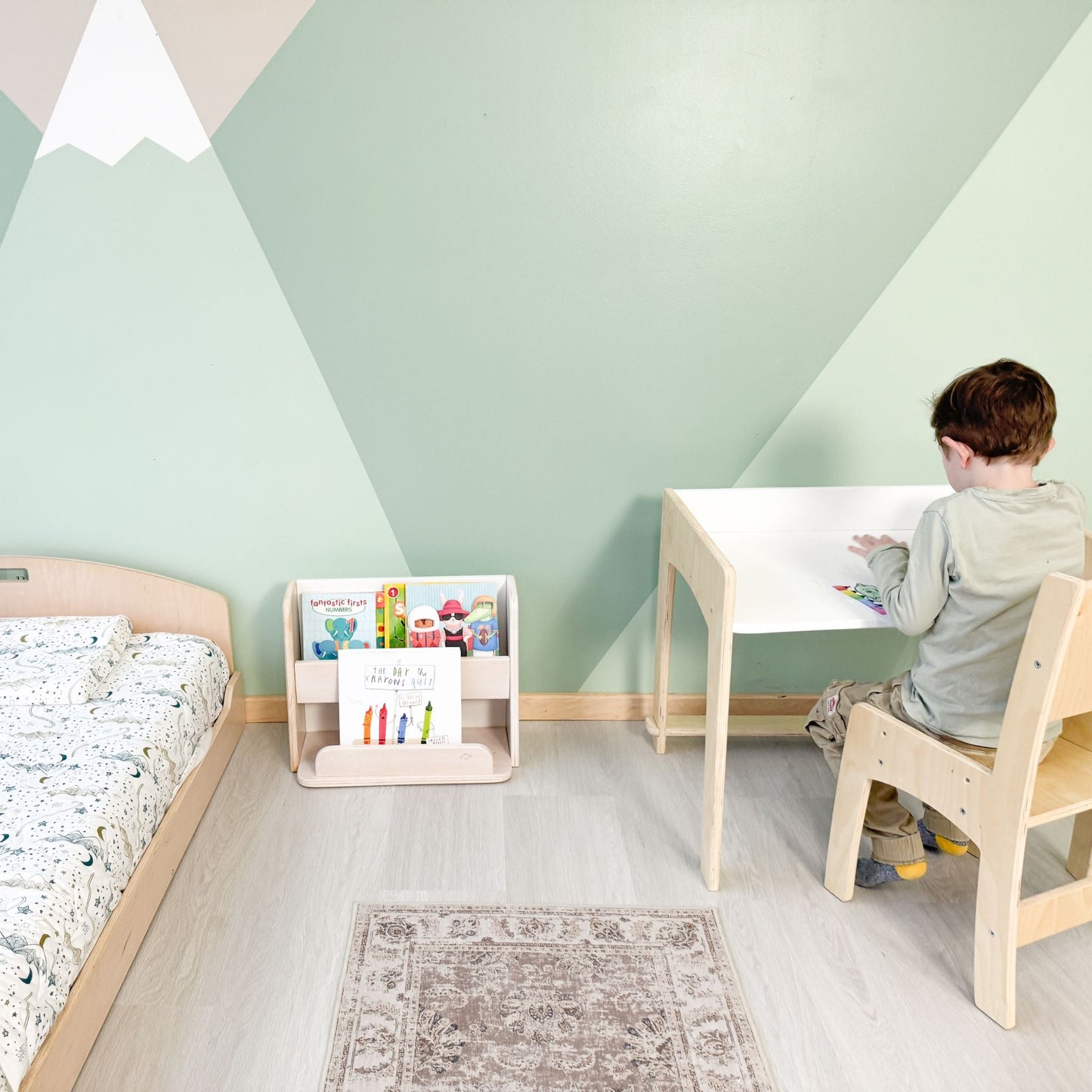 LUMEN - Bureau et chaise pour enfant | Table d'étude à hauteur réglable