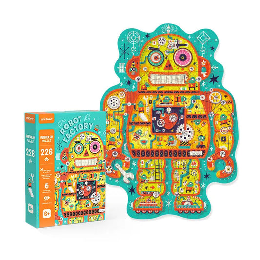 Irregular Shape Puzzle - Robot Factory