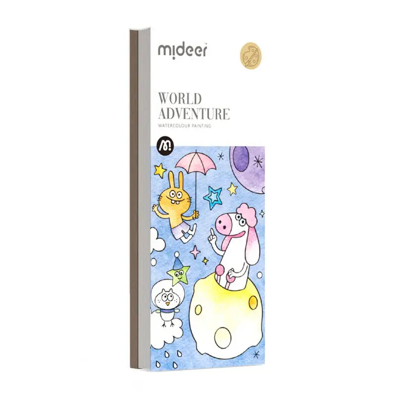 Mini Watercolor Painting Book