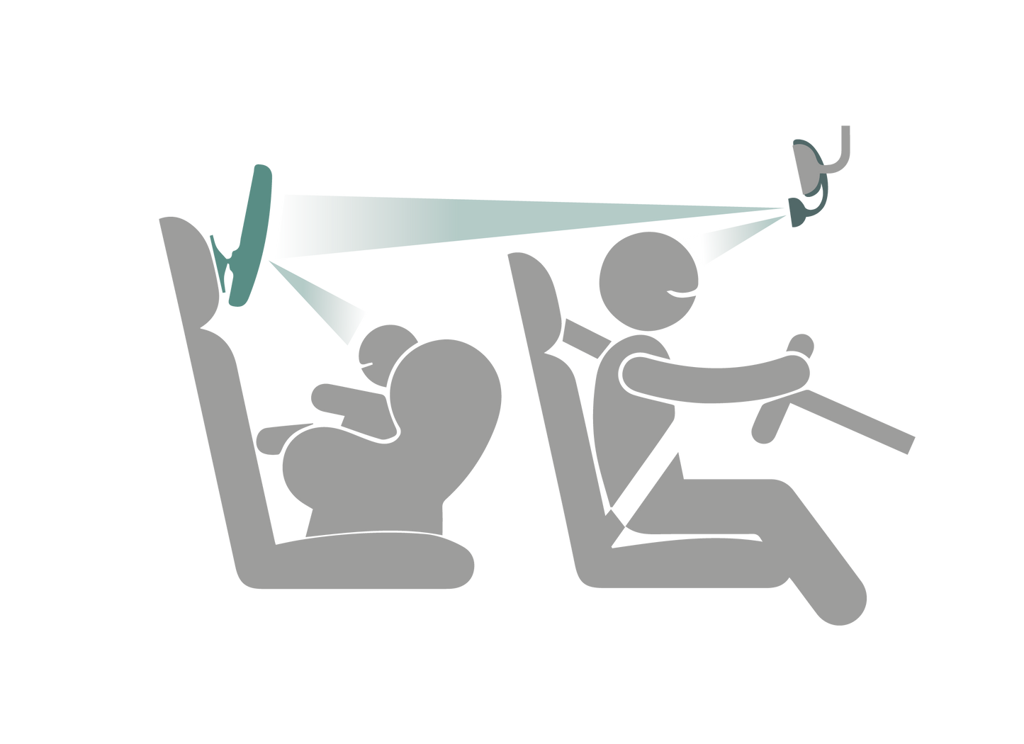 Rétroviseur de Surveillance Bébé Clipsable