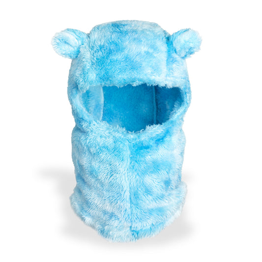 Cagoule ours en peluche Marine Ombre