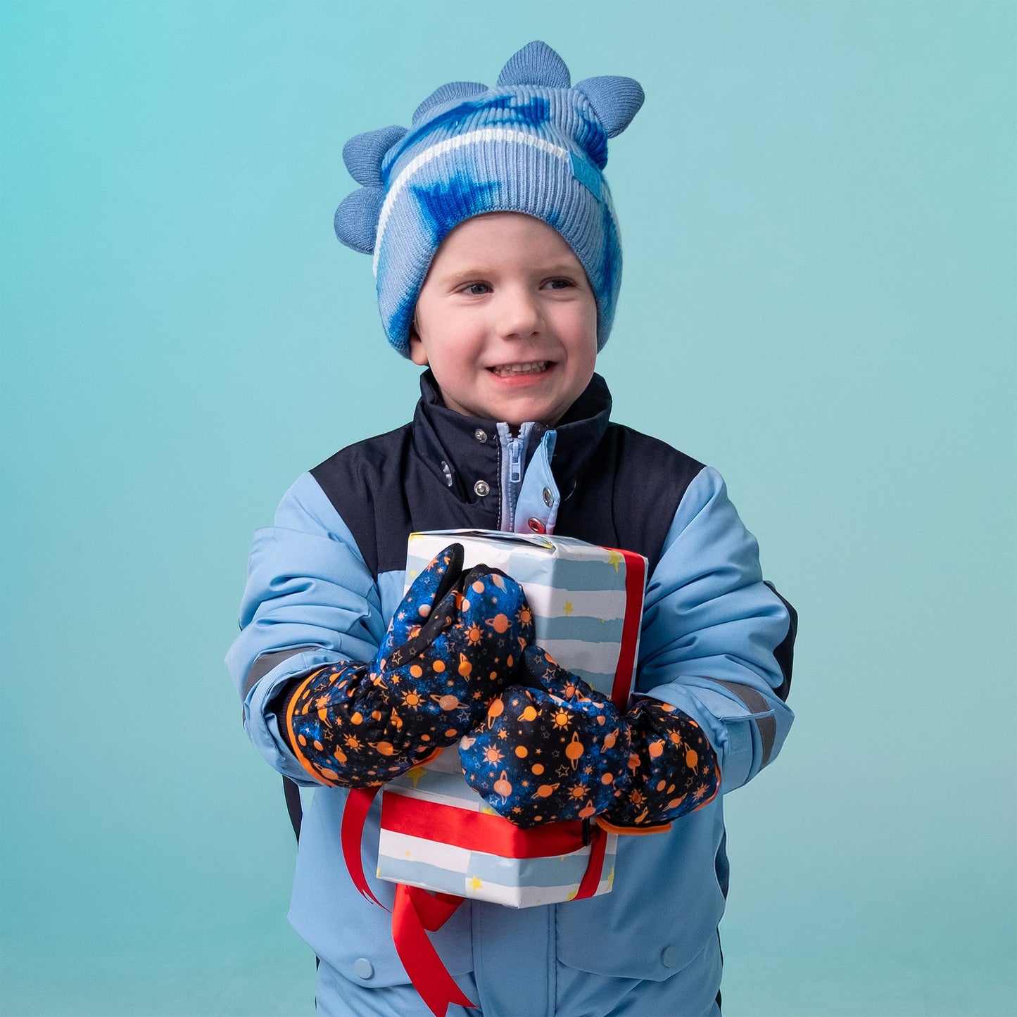 Arctic Blue Dino Toque