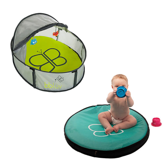 Nidö Mini & Spläsh Sët : Tente de voyage & de jeu & Piscine pour bébé