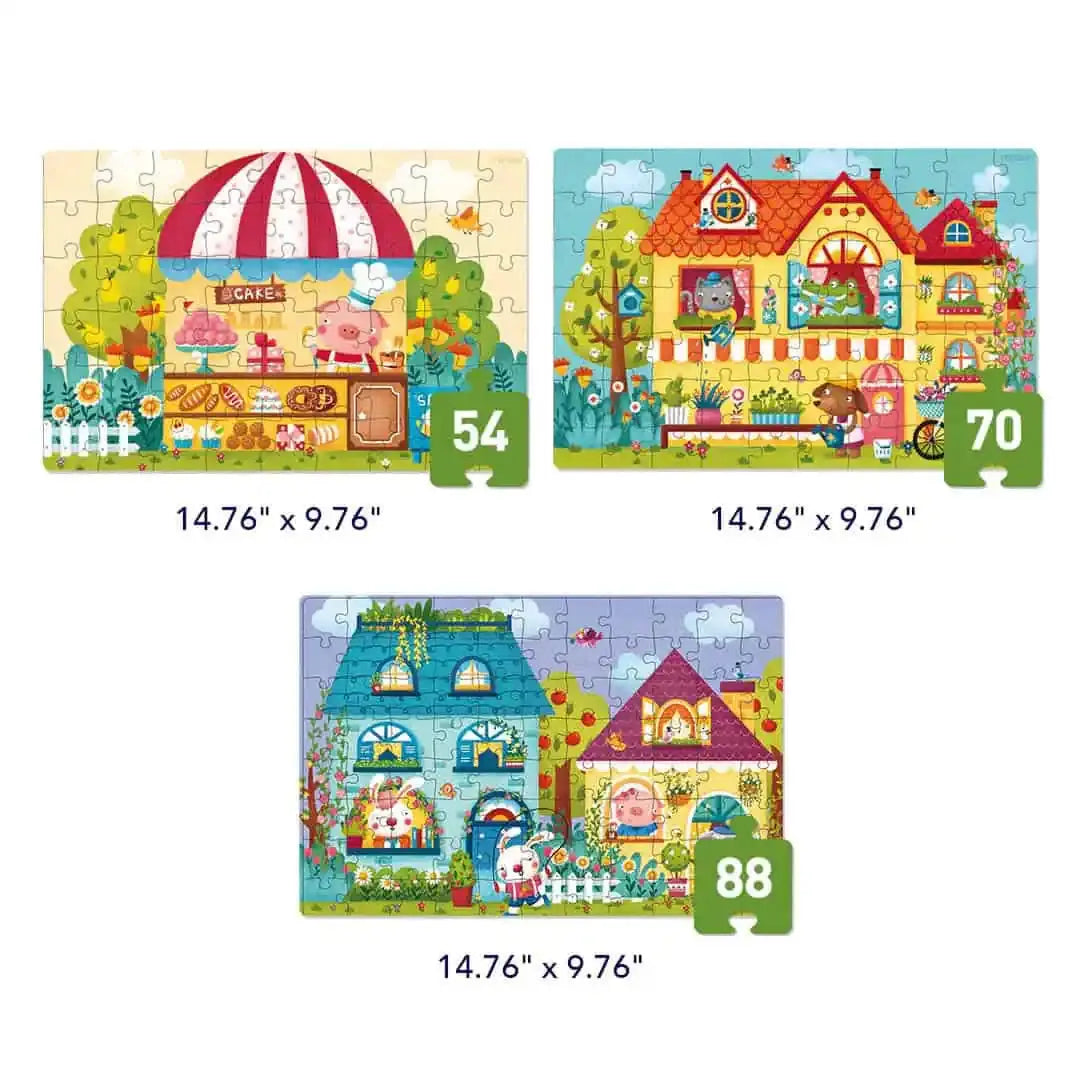 Level Up Puzzles - Level 4 Fairytale Town