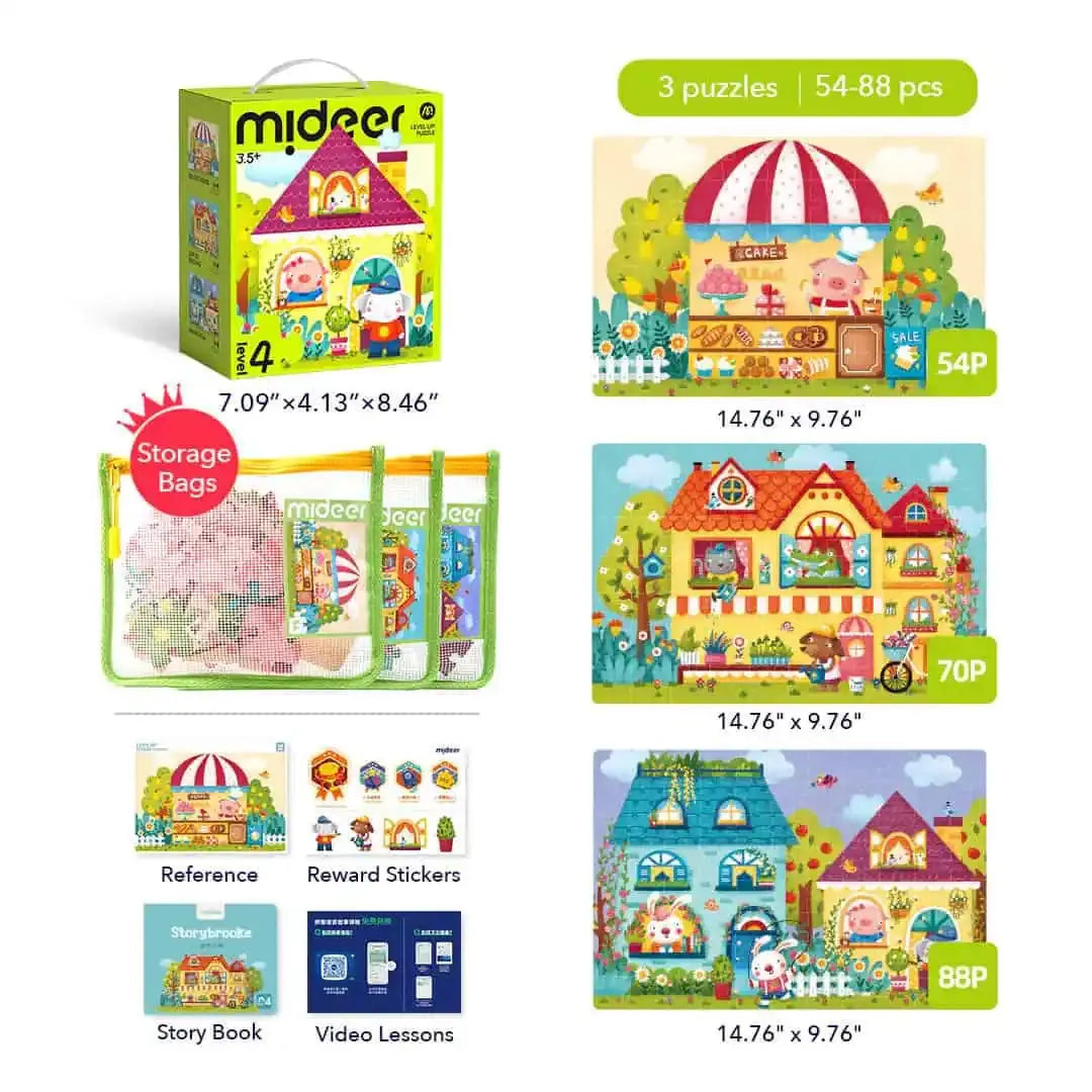Level Up Puzzles - Level 4 Fairytale Town