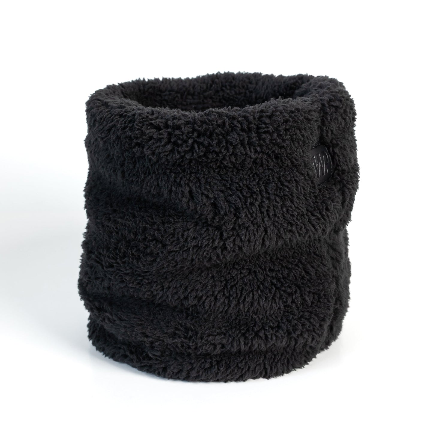 Midnight Black Plush Neck Warmer