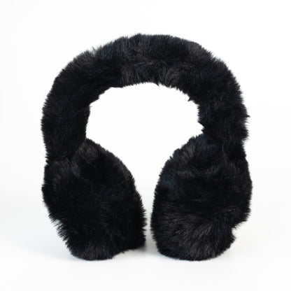 Midnight Heart Faux Fur Earmuff