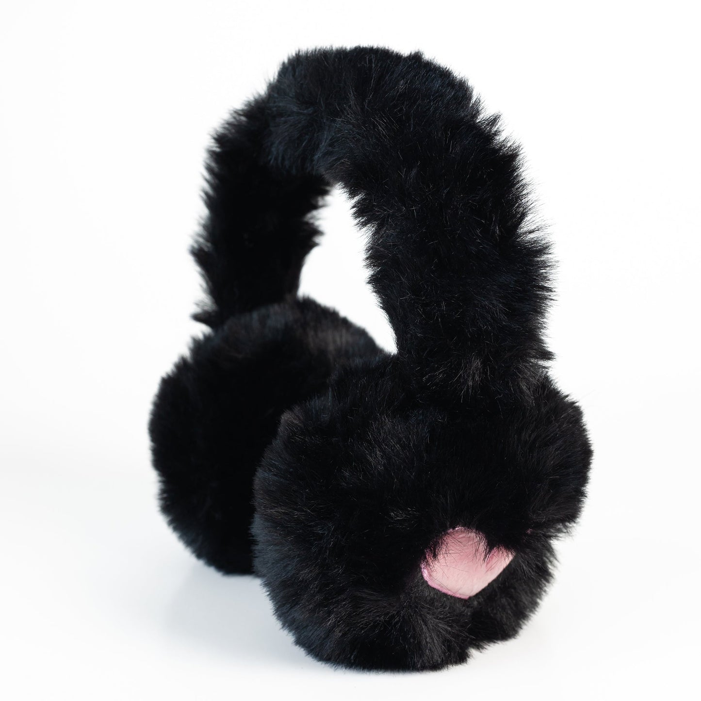 Midnight Heart Faux Fur Earmuff