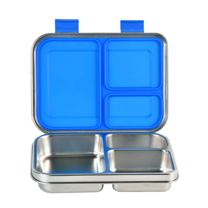 Stainless Steel Leak Proof Lunch Box with Compartments – Bento Style for Kids & Adults