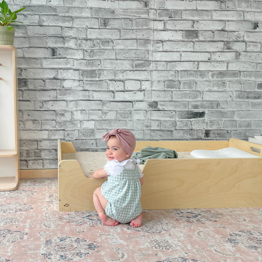 APPLE TWIN - Lit Montessori au sol avec barrières