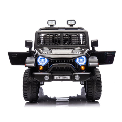 Voiture électrique 12V tout-terrain Jeep 2026 pour enfants avec télécommande