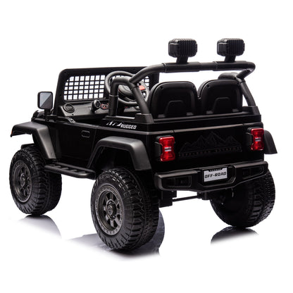 Voiture électrique 12V tout-terrain Jeep 2026 pour enfants avec télécommande