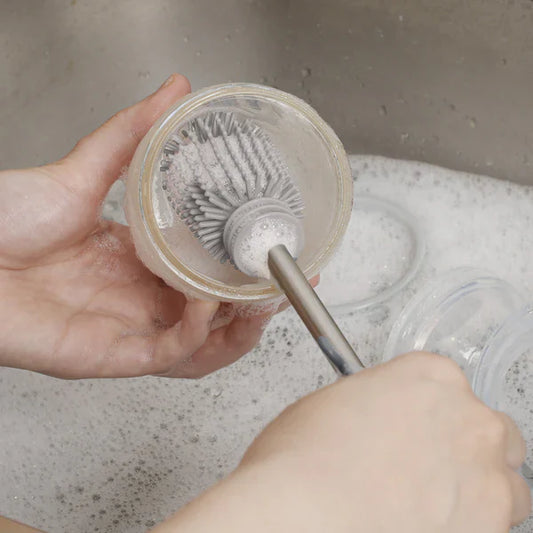 Haakaa Double-Ended Silicone Cleaning Brush