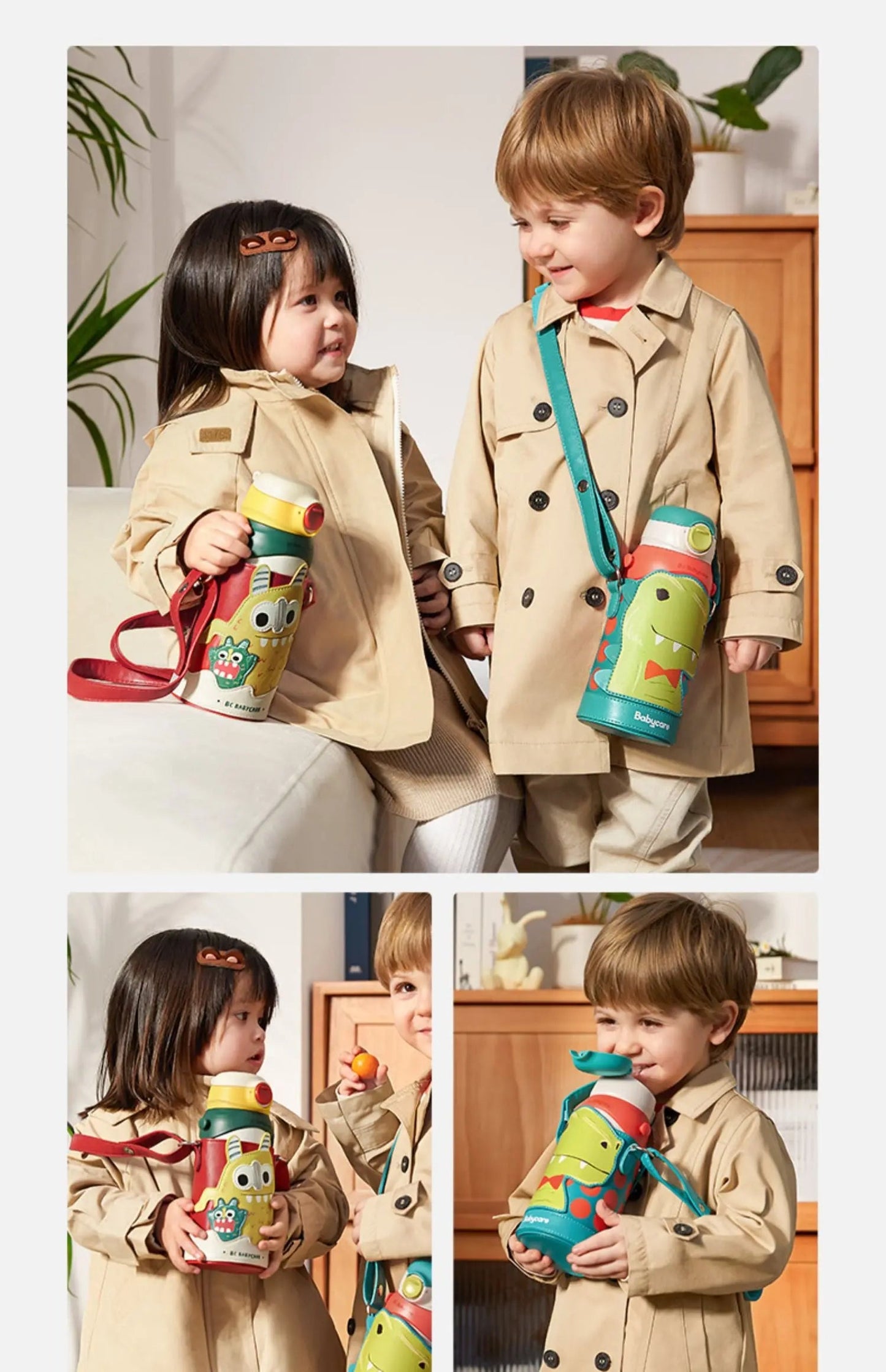 3-in-1 Thermo Straw Sippy Cup 600ml