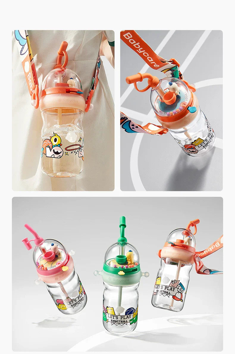 Basketball Shooting Kids Water Bottle