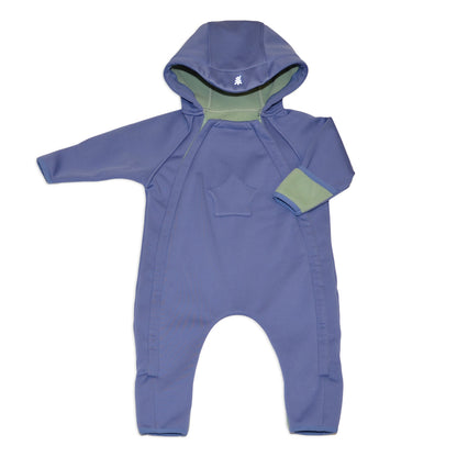 Combinaison d’extérieur softshell déperlante Verdant — Astro Blue