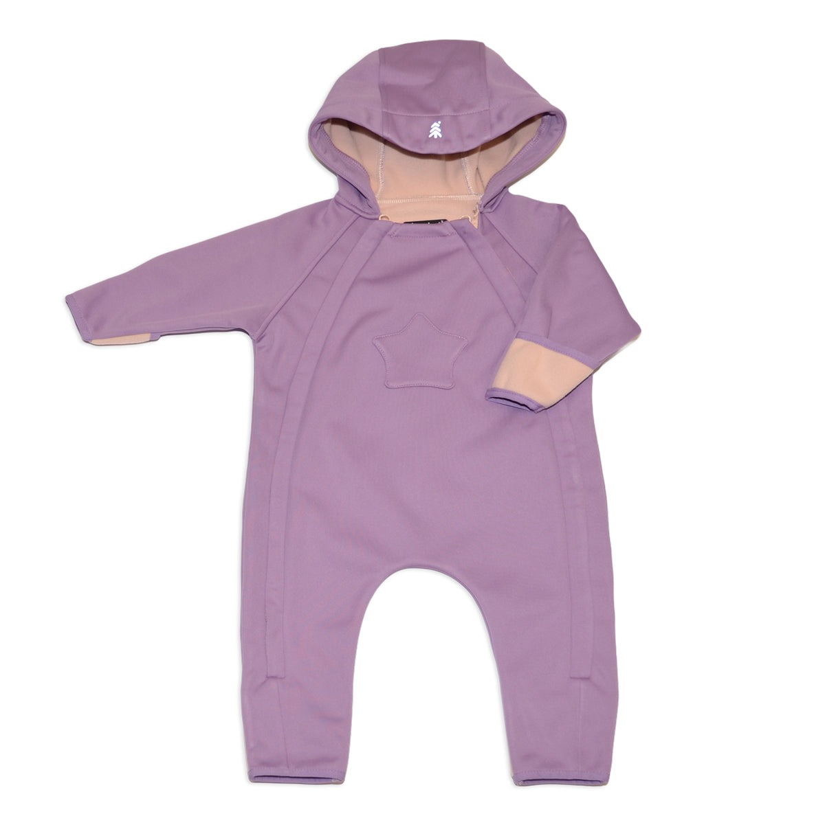 Verdant Softshell Water Resistant Outdoor Coverall (Harvest Plum)