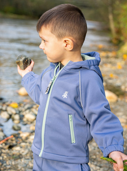 Veste softshell déperlante Verdant — Astro Blue