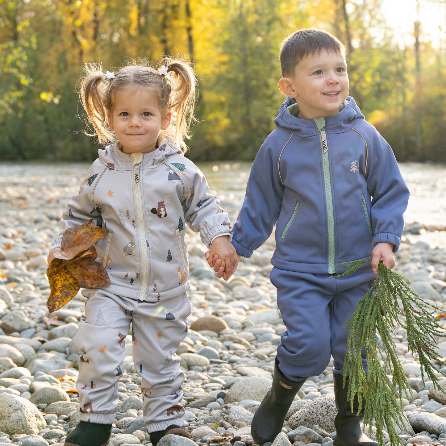 Verdant Softshell Water Resistant Pants (True North Print)