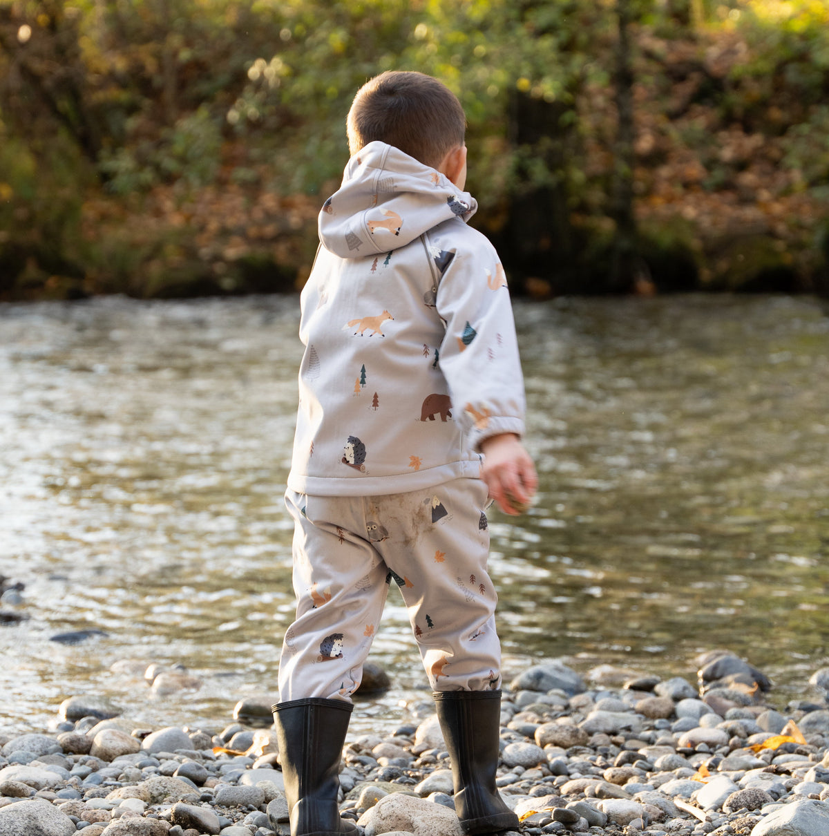 Verdant Softshell Water Resistant Pants (True North Print)
