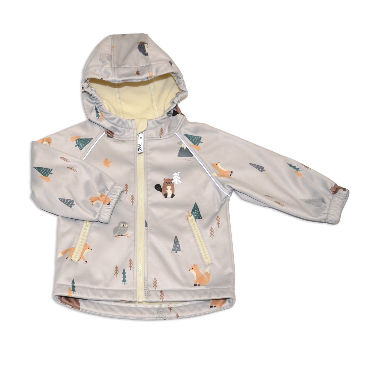 Verdant Softshell Water Resistant Jacket (True North Print)