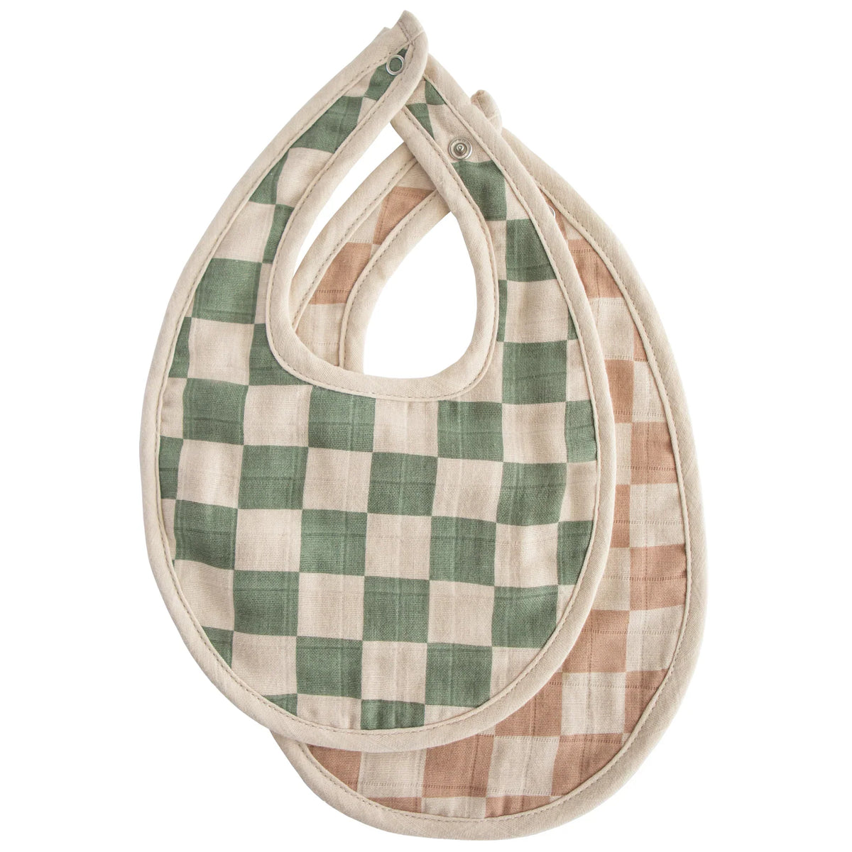 Organic Muslin Bib 2-Pack