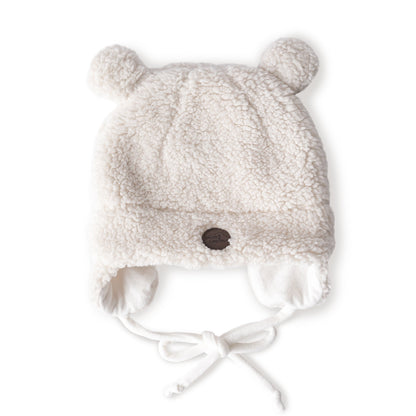 Petit coulou Sherpa Teddy Bear Gift Set for Baby (4 accessories)