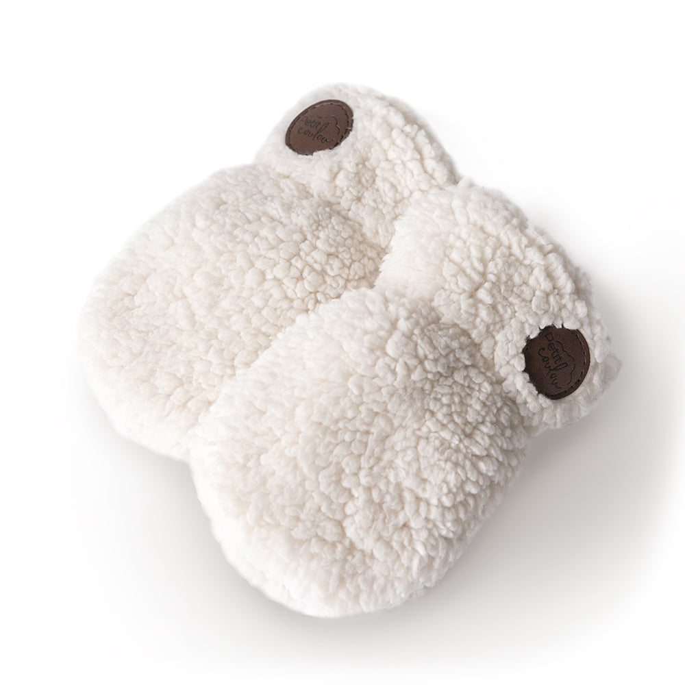 Petit coulou Sherpa Teddy Bear Gift Set for Baby (4 accessories)